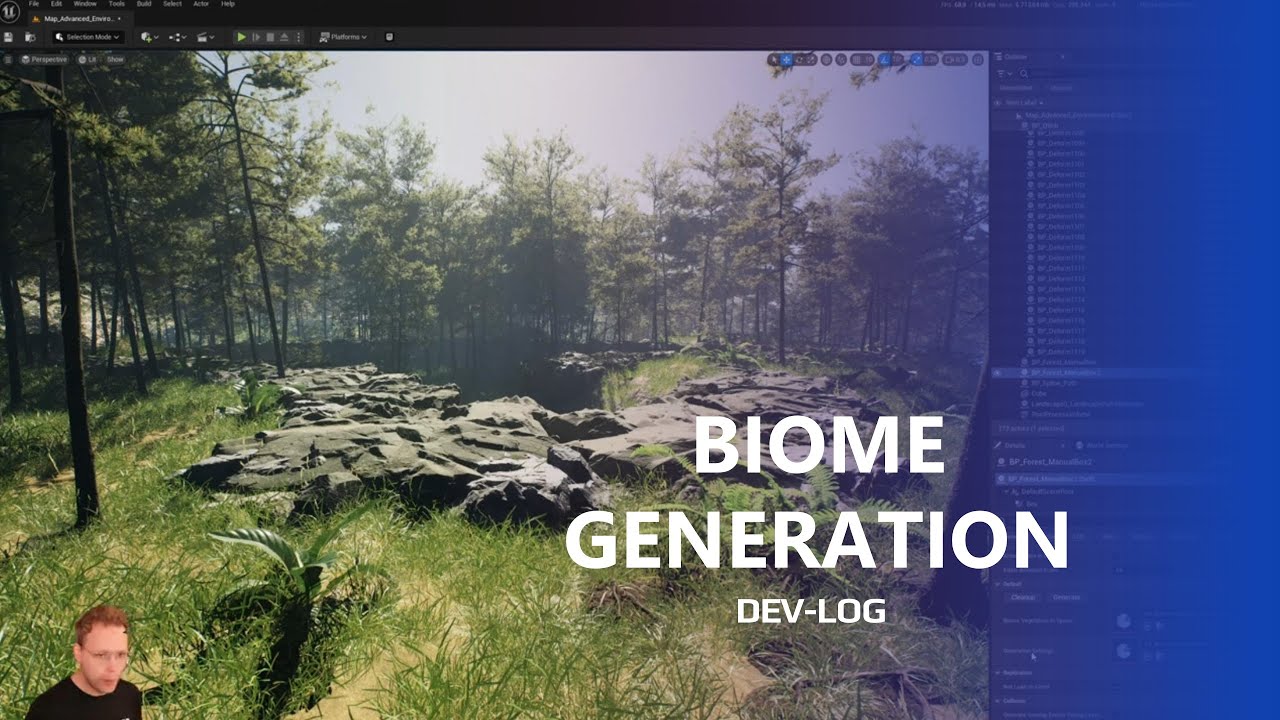 Biome Generation Unreal Engine 5 | Games By Hyper Devlog - YouTube