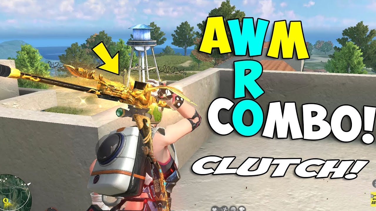 AWM x WRO COMBO! | CLUTCH AWM! (ROS GAMEPLAY))