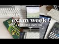 Exams week productive study with me vlog  shs diaries