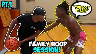 Family Hoop Session! 😂