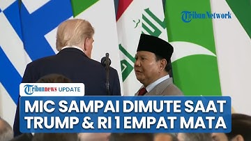 Terekam Donald Trump & Prabowo Bicara Empat Mata di Panggung KTT Gaza, Berbisik sampai Mic Dimatikan