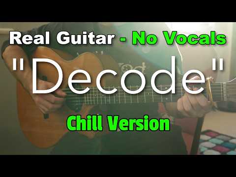 Decode – Paramore (Acoustic Karaoke in Bbm) | No Vocals • 80 BPM