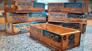 Making Vintage Company Crates // Woodworking