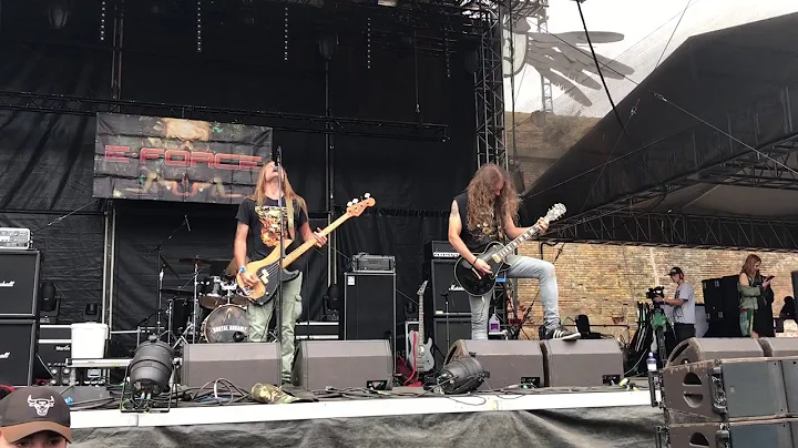 Eric Forrests E-Force , Meteor, live at Brutal Ass...