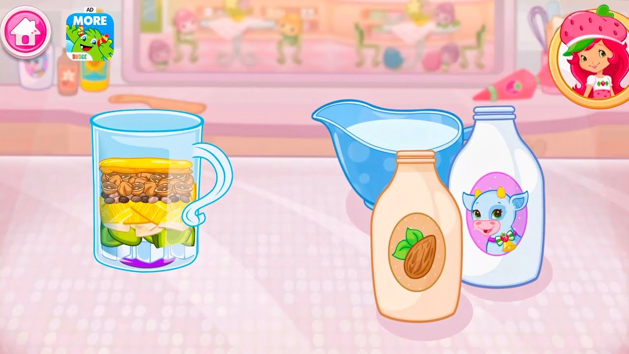 Геймплей игры Bake Shop | Как приготовить смузи шаг за шагом | Без комментариев