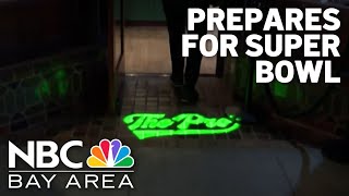 Iconic sports bar in Palo Alto reopens and prepares for the Super Bowl