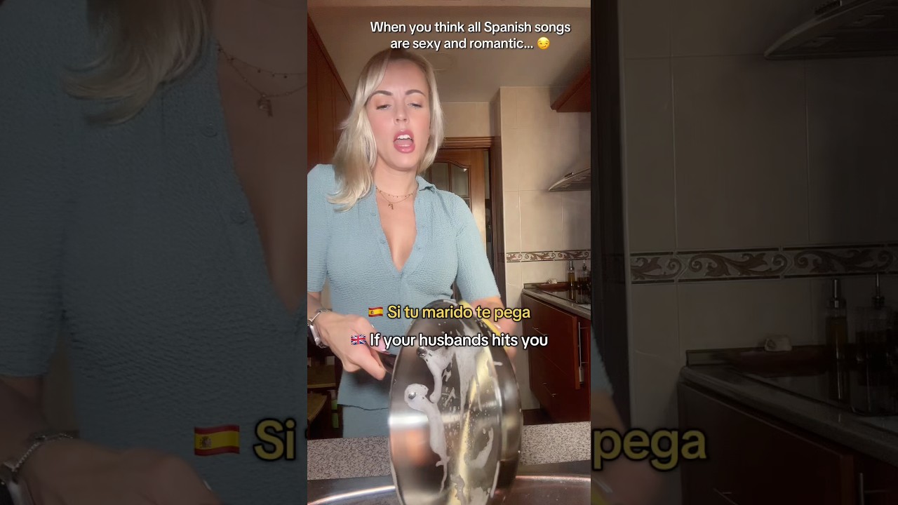 If you thought the chancla was bad… 🍳🇪🇸🤣 🇨🇺 #celiacruz #lyrics #translation #learnspanish