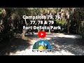Fort DeSoto Park Campsites 75, 76, 77, 78 &amp; 79 | Coastal Camping in Florida | Campsite Reviews