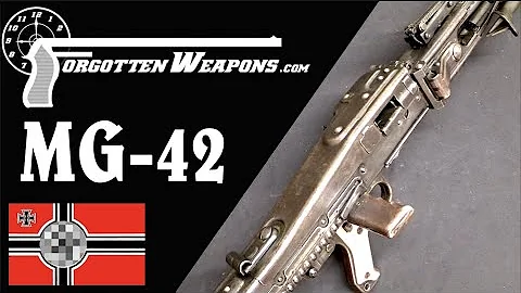 Hitler's Zipper: The MG-42 Universal Machine Gun - DayDayNews