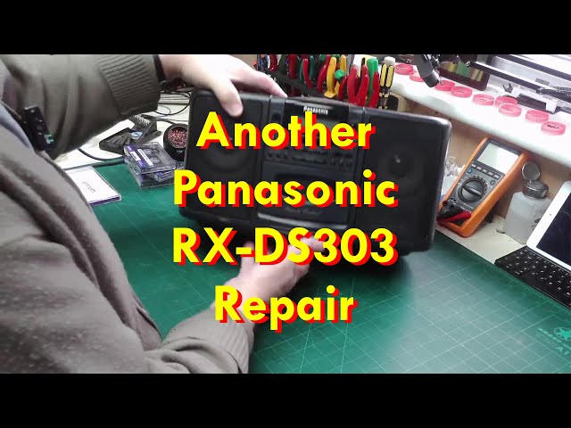 Panasonic RX DS303 Repair - YouTube