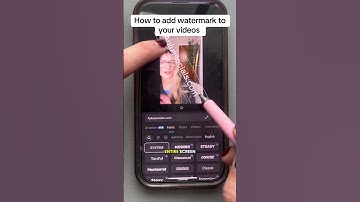 This is how to add a very simple watermark to your videos in capcut