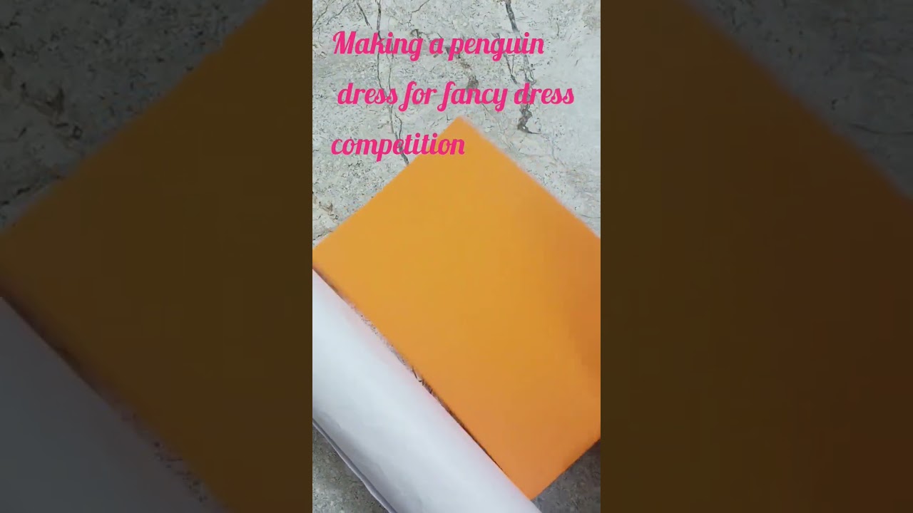penguin dress for fancy dress competition