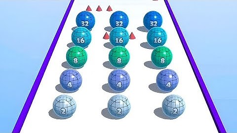 Ball Merge 2048 - All Levels Gameplay Android, iOS Mobile Game (Level 262 - 273)