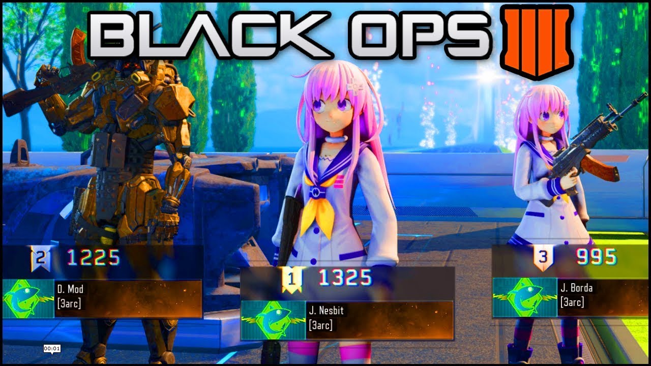 THE BEST BLACK OPS 3 MOD EVER Neptunia Mod  YouTube
