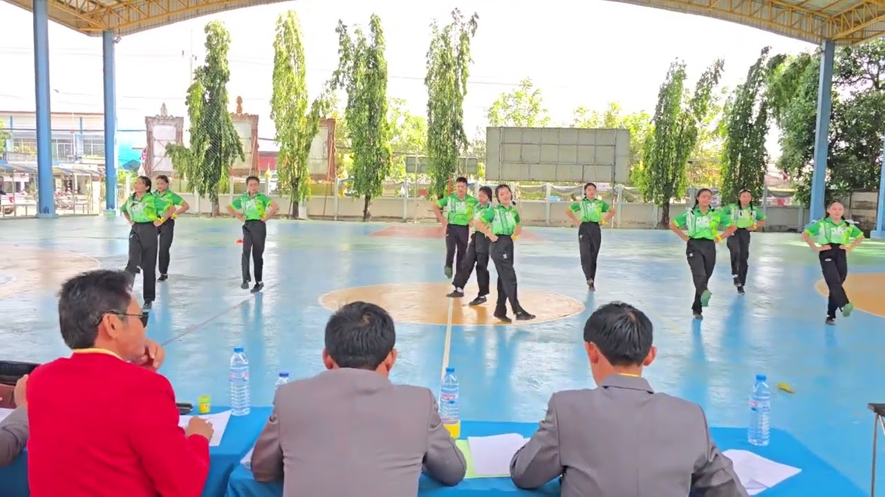 แอโรบิกโรงเรียนคึมใหญ่วิทยา ชนะเลิศ เหรียญทอง งานศิลปหัตถกรรมนักเรียนครั้งที่ 72 ปีการศึกษา 2567