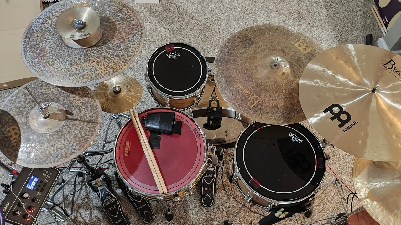 Meinl mike johnston byzance cymbal pack yamaha ead 10 sound test