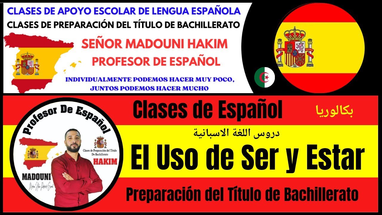 📚 Clase: N°6 ♦️El uso de Ser y Estar♦️