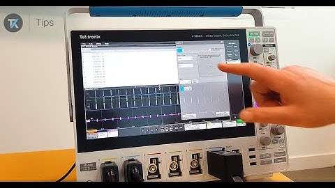 Using the 4 Series MSO to Search & Trigger on SPI Bus