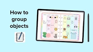 How to group objects | Penly app tutorial