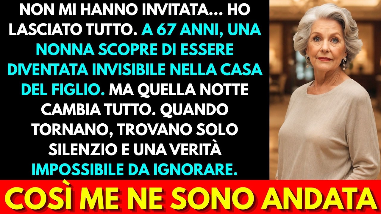 Avevo appena scoperto di non essere invitata alla festa di compleanno di mio nipote, quando mio figlio mi ha scritto: “Prepara la casa, torneremo tardi con degli ospiti.” Mi era già stato detto...