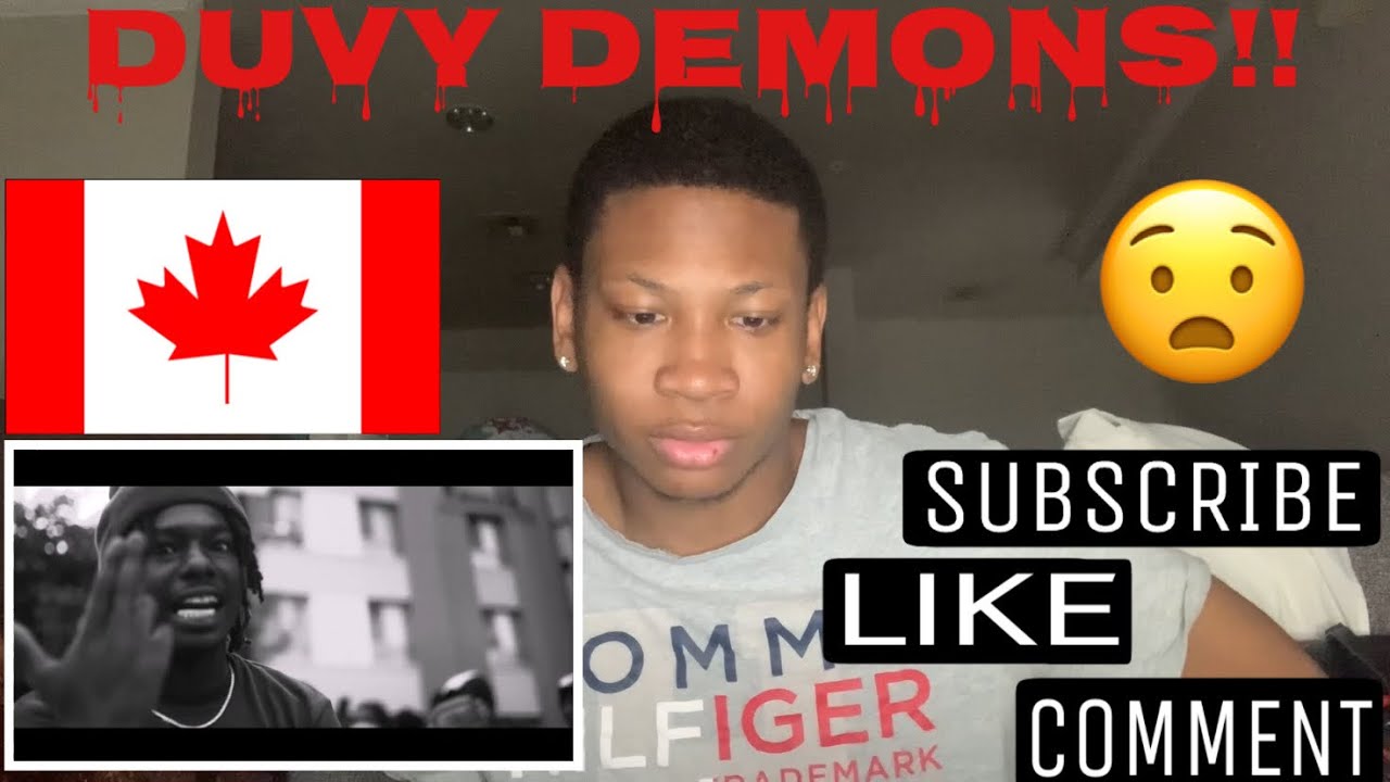 AMERICAN REACTION TO CANADIAN DRILL DUVY | DEMONS (Official Music Video)