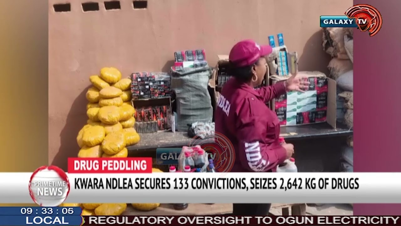 KWARA NDLEA SECURES 133 CONVICTIONS, SEIZES 2,642 KG OF DRUGS