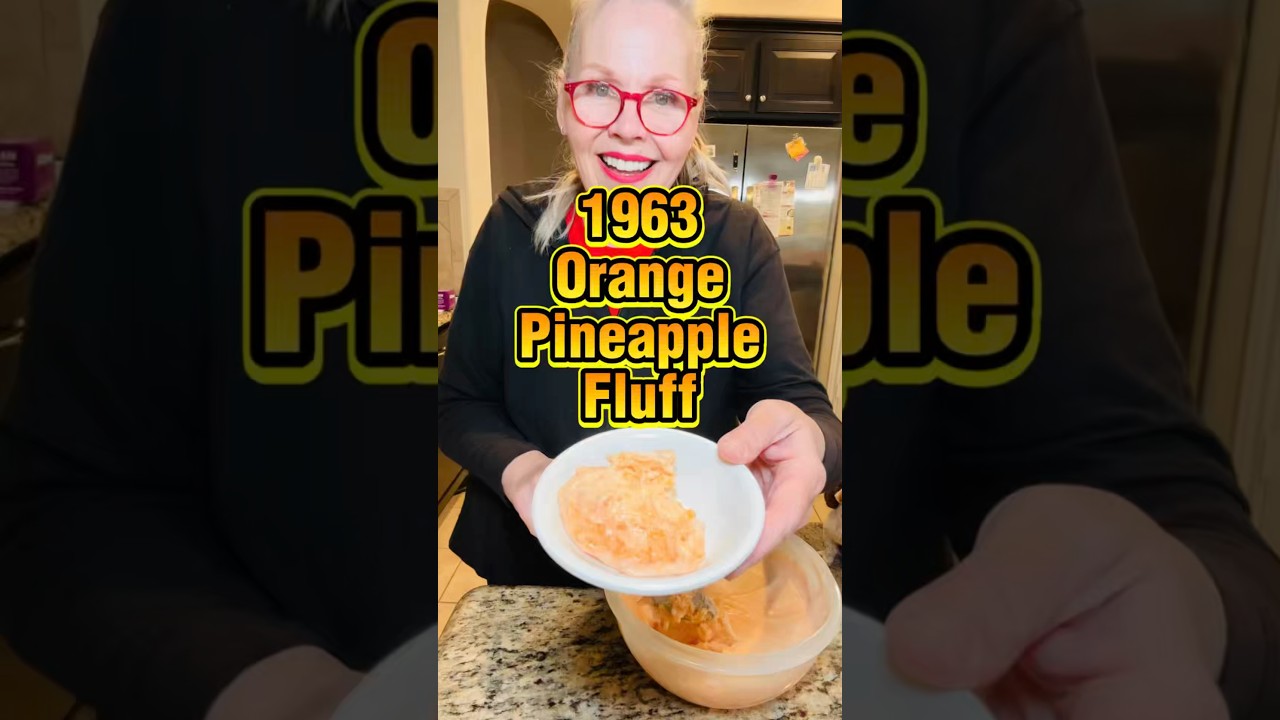 Апельсиново-ананасовый десерт 1963 года 