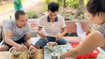 BÙI TRUNG DỮNG Mới Cả Nhà Ăn Bún Nước Lèo Sóc Trăng / Cùng Nôbita Hoà - Anh 2 & CHA Của Dững Nhé