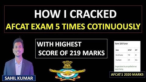 My Preparation Strategy For AFCAT || How I cracked 5 times with 200+ marks | STRATEGY FOR AFCST EXAM