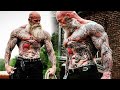 REAL LIFE KRATOS - Tattooed Grandfather - Juan Rekers Workout Motivation