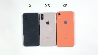 iPhone X vs XR vs XS - SPEED TEST!