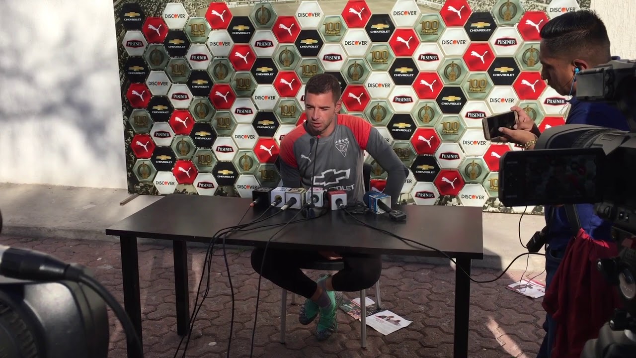 Rueda de prensa Adrián Gabbarini 10-12-18 deportiva del estado