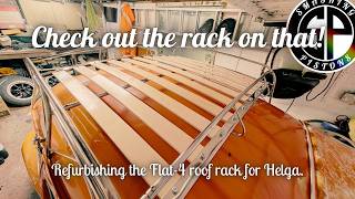 Flat 4 roof rack refurb for Helga the VW Beetle.