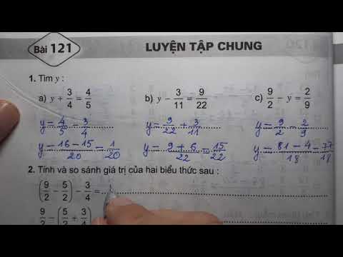 Video TOÁN LỚP 4 - VỞ BÀI TẬP 2 (Bài 121/ Trang 42) - LUYỆN... - YouTube