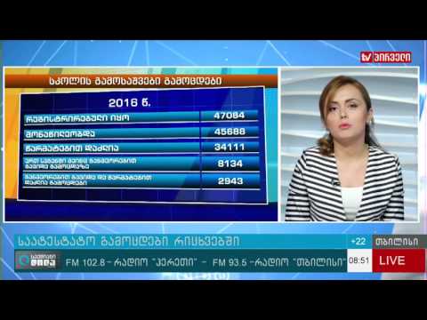 წელს საატესტატო გამოცდებზე გამსვლელთა 27% ჩაიჭრა