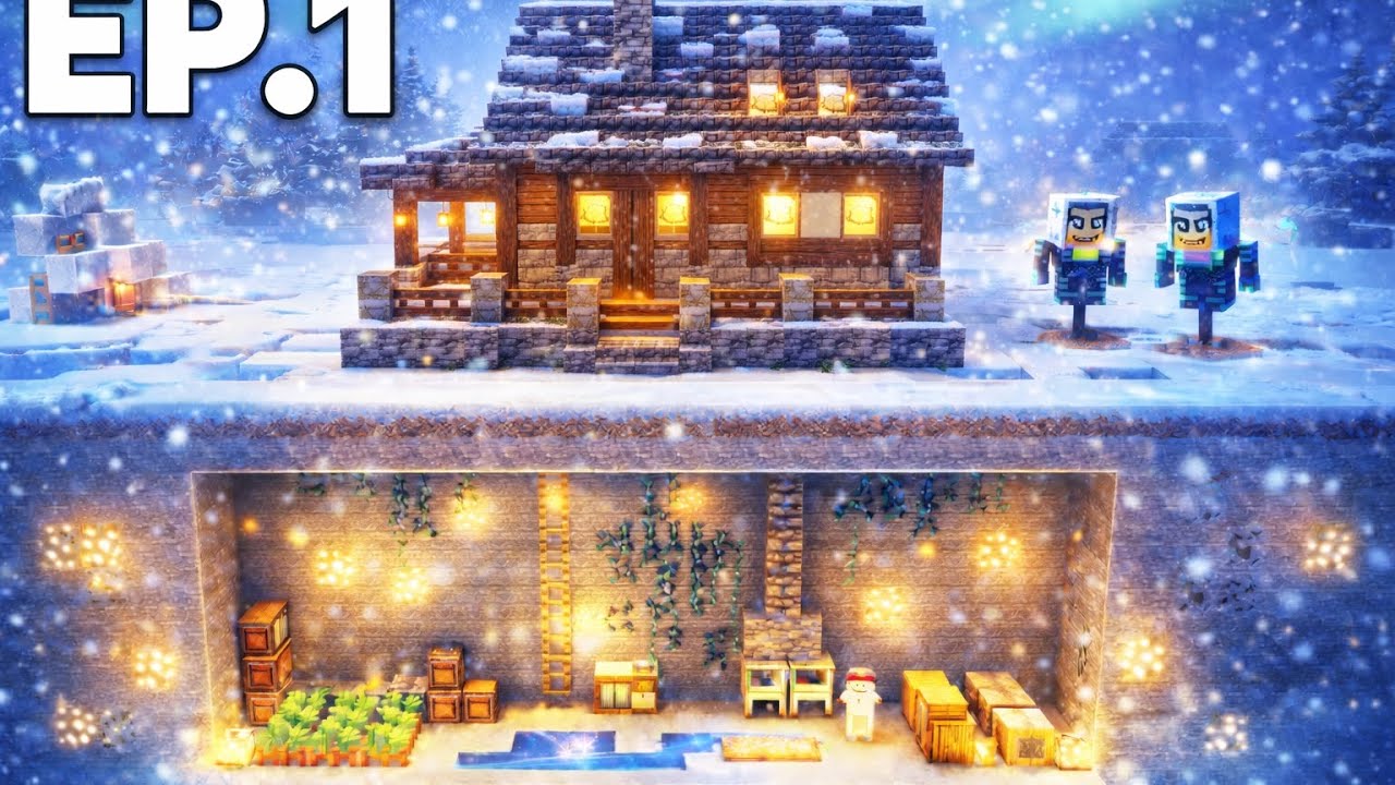 Minecraft Coldest Mod Minecraft Coldest Hardcore Survival 🥶 | Hindi Cold Mod Series #1 - YouTube