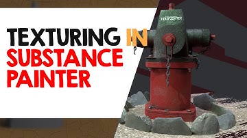 Fire Hydrant Textures in Substance Painter 2022