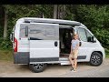 Das handliche Reisemobil Hymer Car Sydney auf Ducato Basis mit Aufstelldach