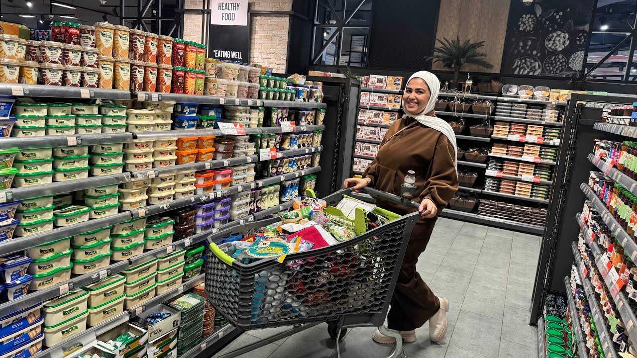 مشتريات شهر رمضان هتوقع ما بينا أنا و زوجي 😂