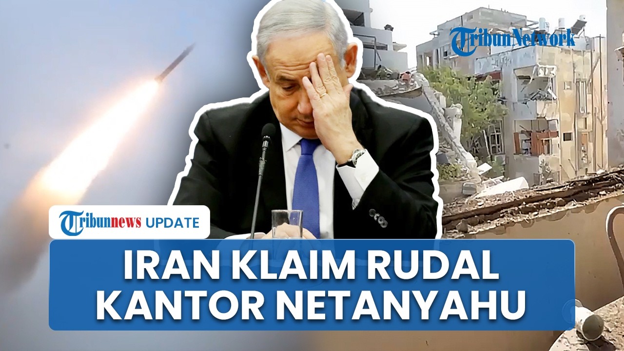 Iran Klaim Tembakkan Rudal Kheibar ke Kantor Netanyahu di Tel Aviv, Belum Ada Laporan Korban