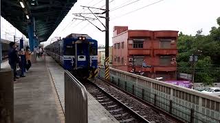 臺鐵1182次區間車(EMU520/586)浮洲車站進站紀錄 | 2020.9.27 | Taiwan Railway | 粘粘的鐵道攝影