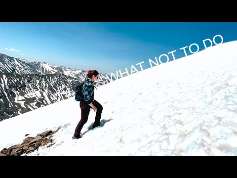 How NOT to Hike Your First 14er! (Quandary Peak, Colorado)