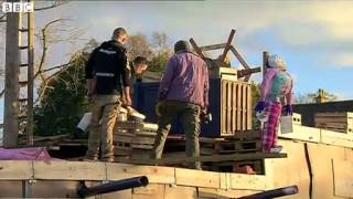 Hundreds see Hawkesbury Upton bonfire ship set alight