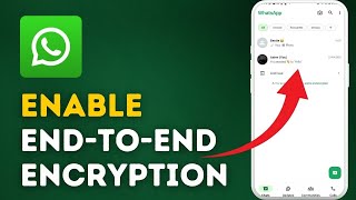 How to Enable WhatsApp End To End Encryption 2025? screenshot 1