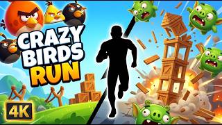 💥 Can You Dodge the Crazy Birds? 🐦 | Immersive Interactive Warm Up | Kids Run & Jump Game screenshot 2