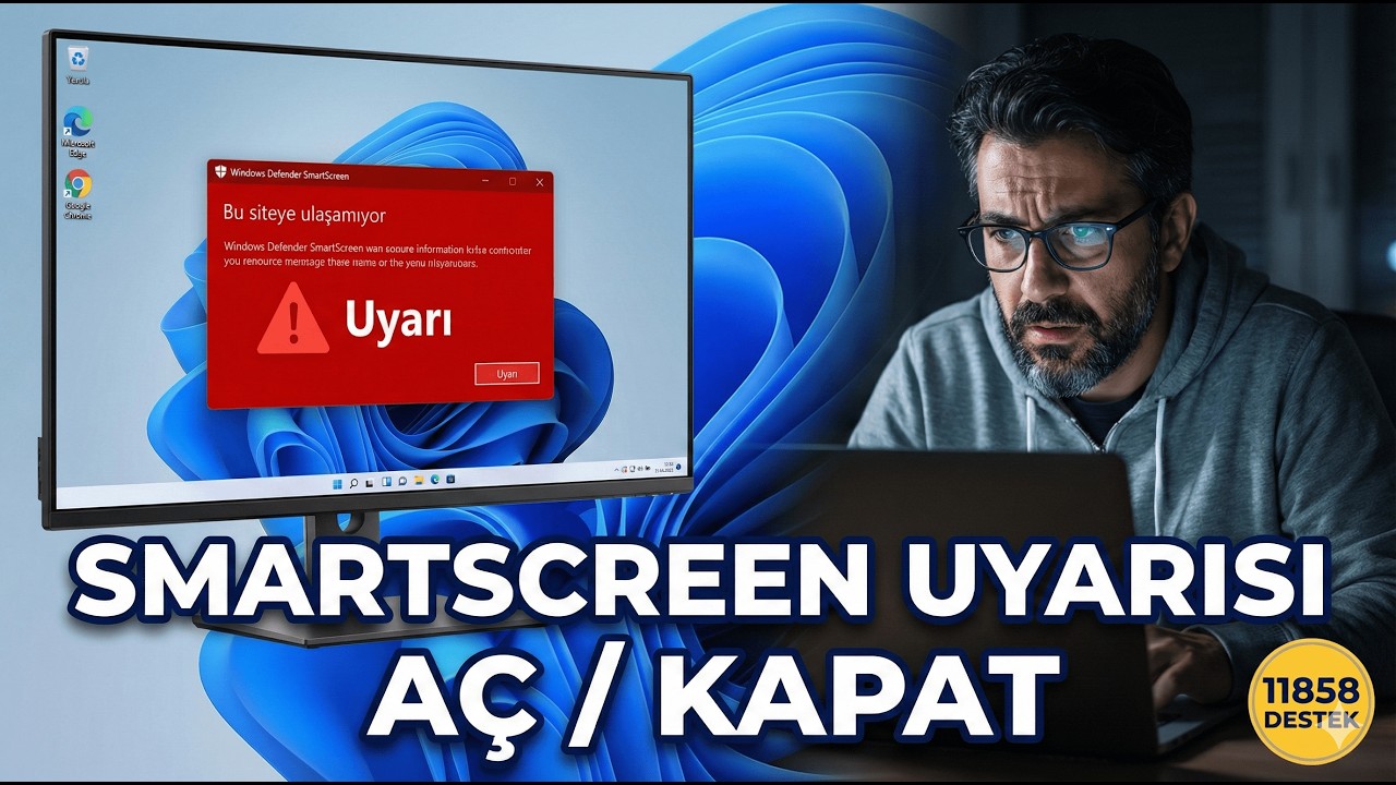 Windows 11 SmartScreen Nasıl Açılır ve Kapatılır? 🔒 Adım Adım Güvenlik Rehberi
