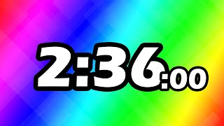 2 Minutes and 36 Second TIMER Countdown