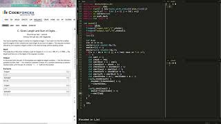 [ Codeforces ] 489C: Given Length and Sum of Digits... | C++