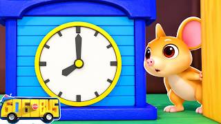 Hickory Dickory Dock 🐭 GoGoBus Classic Nursery Rhymes And Kids Song