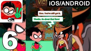 Teeny Titans Go! Figure - Story Gameplay Walkthrough Part 6 - (iOS Android)